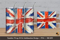 Pride Flag Tumbler Wrap Sublimation Design 2 Product Image 1