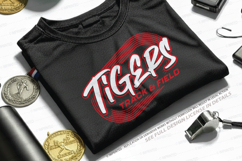 Tiger Track and Field SVG Product Image 1