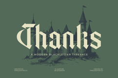 Trackero - Modern Blackletter Typeface Product Image 20
