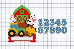 Tractor Truck Cake Topper 3D SVG Product Image 2