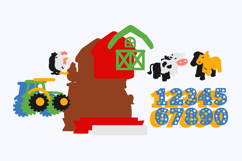 Tractor Truck Cake Topper 3D SVG Product Image 3