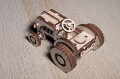 Tractor - Laser Cut File, SVG plan for laser machines Product Image 7