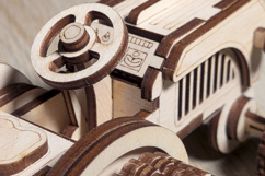 Tractor - Laser Cut File, SVG plan for laser machines Product Image 5