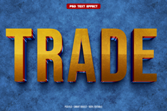 Trade 3D editable text effect Product Image 1
