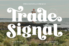 Trade Signal - Modern Bold Serif Font Product Image 1