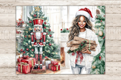 GlamArtZhanna, Christmas Junk Journal Paper, Xmas Junk Journal Pages, Winter Holidays Digital Collage Sheet, Christmas Room Scrapbook Kit, Red Christmas Flowers Junk Journal Kit, Merry Christmas Journal Card, Let It Snow Journaling Pages, Traditional Chri