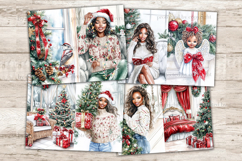 GlamArtZhanna, Christmas Junk Journal Paper, Xmas Junk Journal Pages, Winter Holidays Digital Collage Sheet, Christmas Room Scrapbook Kit, Red Christmas Flowers Junk Journal Kit, Merry Christmas Journal Card, Let It Snow Journaling Pages, Traditional Chri