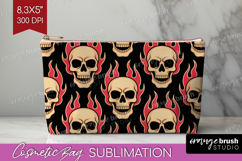 Traditional Tattoo Cosmetic Bag - Tattoo Makeup Bag PNG Product Image 1