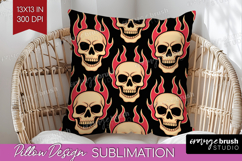 Traditional Tattoo Pillow Sublimation - Tattoo Pillow Cover Product Image 1