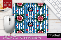 Traditional Tattoo Mouse Pad Sublimation - Tattoo Mousepad Product Image 1