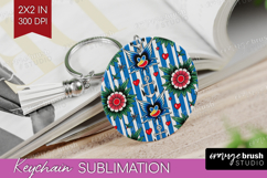 Traditional Tattoo Keychain PNG - Tattoo Keychain Product Image 1