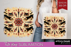 Traditional Tattoo Tote Bag - Tattoo Tote Bag PNG Product Image 1