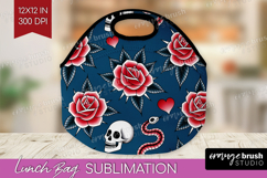 Traditional Tattoo Lunch Bag - Tattoo Lunch Bug PNG Product Image 1
