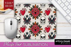 Traditional Tattoo Mouse Pad Sublimation - Tattoo Mousepad Product Image 1