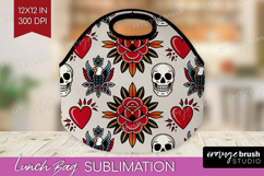 Traditional Tattoo Lunch Bag - Tattoo Lunch Bug PNG Product Image 1