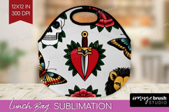Traditional Tattoo Lunch Bag - Tattoo Lunch Bug PNG Product Image 1