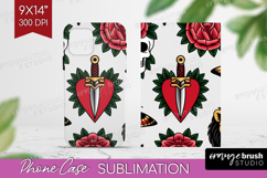 Traditional Tattoo Phone Case PNG - Tattoo Case PNG Product Image 1