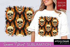 Traditional Tattoo Square Tshirt Background - Tattoo PNG Product Image 1