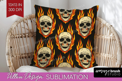 Traditional Tattoo Pillow Sublimation - Tattoo Pillow Cover Product Image 1