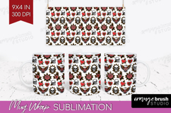 Traditional Tattoo Mug Wrap - Tattoo Mug PNG Sublimation Product Image 1