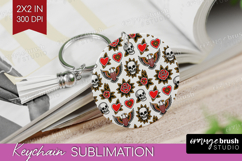 Traditional Tattoo Keychain PNG - Tattoo Keychain Product Image 1