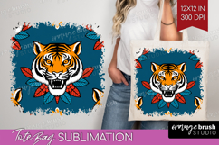 Traditional Tattoo Tote Bag - Tattoo Tote Bag PNG Product Image 1