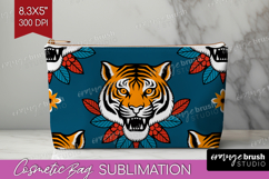 Traditional Tattoo Cosmetic Bag - Tattoo Makeup Bag PNG Product Image 1