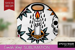 Traditional Tattoo Lunch Bag - Tattoo Lunch Bug PNG Product Image 1