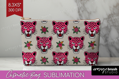 Traditional Tattoo Cosmetic Bag - Tattoo Makeup Bag PNG Product Image 1