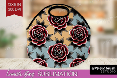 Traditional Tattoo Lunch Bag - Tattoo Lunch Bug PNG Product Image 1