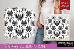 Traditional Tattoo Tote Bag - Tattoo Tote Bag PNG Product Image 1