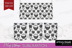 Traditional Tattoo Mug Wrap - Tattoo Mug PNG Sublimation Product Image 1