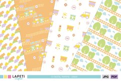 train digital paper
