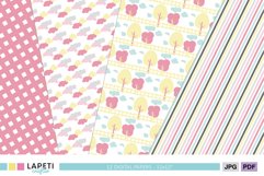 train digital paper for baby