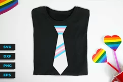 LGBT Neck Tie with 5 colors - SVG File Up To 5 Colors Product Image 2