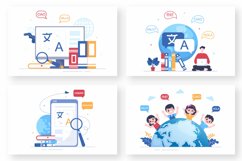 17 Translation Language Illustration Product Image 4