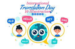 10 International Translation Day Illustration Product Image 1