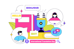 10 International Translation Day Illustration Product Image 4