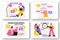 12 Language Translation Service Illustration Product Image 2