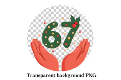 Christmas Sweater Hand 6/7 Clipart PNG - Trending Meme Art Product Image 2