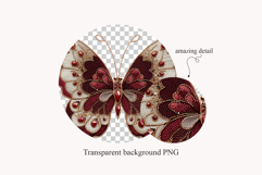 Crochet Gem Butterfly PNG Collection Product Image 2