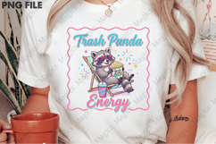 Trash Panda Energy Raccoon PNG Product Image 2