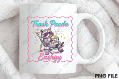 Trash Panda Energy Raccoon PNG Product Image 3