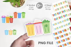 Sorting Bins Sticker Product Image 1