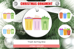 Ornament Trash Sorting Bins Product Image 1