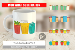 Mug Wrap Trash Sorting Bins Product Image 1