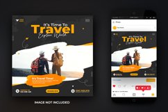 Travel and Tours and Adventure Social Media Design Template Product Image 2