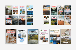 Canva Travel Blogger Pinterest Pins Templates Product Image 5