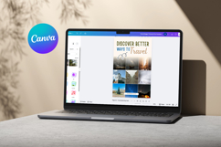 Canva Travel Blogger Pinterest Pins Templates Product Image 7