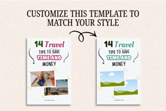 Canva Travel Blogger Pinterest Pins Templates Product Image 9